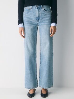 Aritzia- Denim Forum The Farrah Hi-Rise Wide Jean